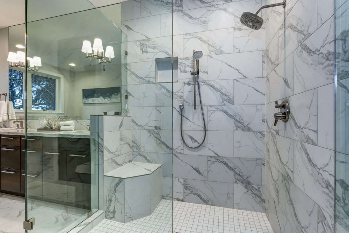 tub to shower remodeling