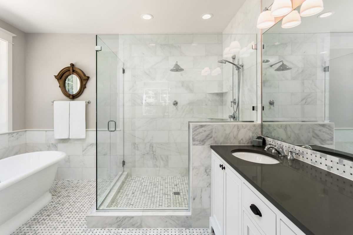 tub to shower remodel